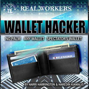 Wallet Hacker BLUE (Gimmicks and Online Instruction) by Joel Dickinson - Trick